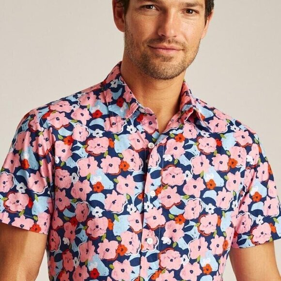 Bonobos Multicolor Floral Button Down Shirt - Picture 2 of 9